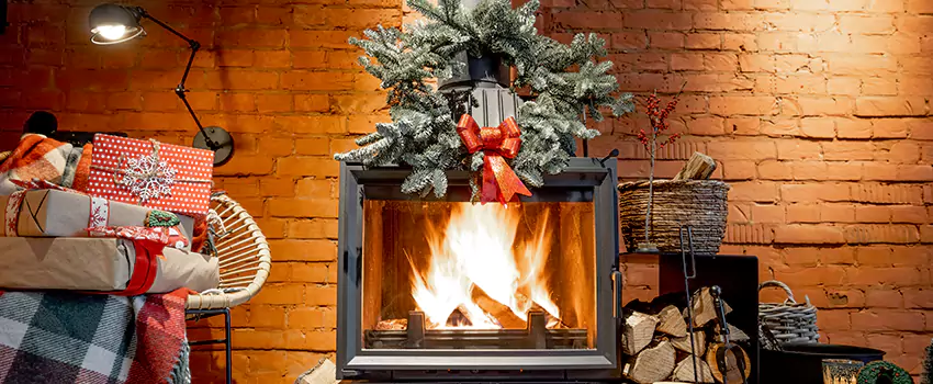 Travis Industries Linear Gas Fireplace Installation in Tinley Park, Illinois